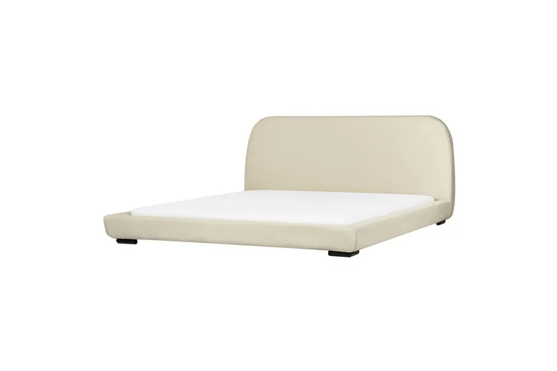 Dubbelsäng Roisel med lamellram 180x200, Polyester, 180x200, Polyester