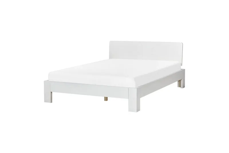 Dubbelsäng Royan med lamellram Vit, 140x200 cm, Vit, 140x200 cm