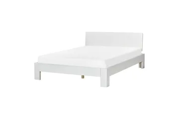 Dubbelsäng Royan med lamellram Vit, 140x200 cm - Vit, 140x200 cm - Möbler - Säng - Sängram & sängstomme