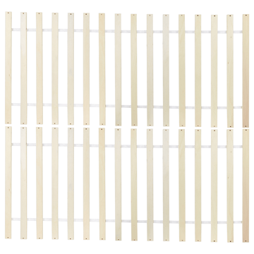 Dubbelsäng Sabran 140x200 - Vit - Möbler - Säng - Sängram & sängstomme