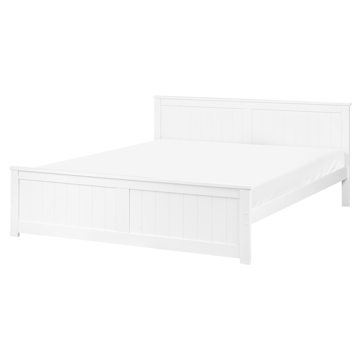 Dubbelsäng Sabran 160x200 - Vit - Möbler - Säng - Sängram & sängstomme
