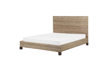 Dubbelsäng Salbris med lamellram 160x200 cm - 160x200 cm - Möbler - Säng - Ramsäng