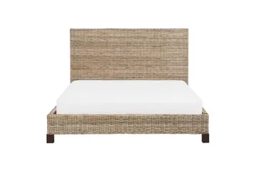 Dubbelsäng Salbris med lamellram 160x200 cm - 160x200 cm - Möbler - Säng - Sängram & sängstomme