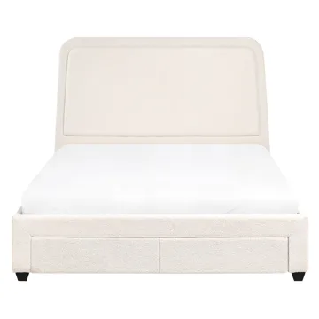 Dubbelsäng Sardent 140x200 - Off-White - Möbler - Säng - Säng med förvaring