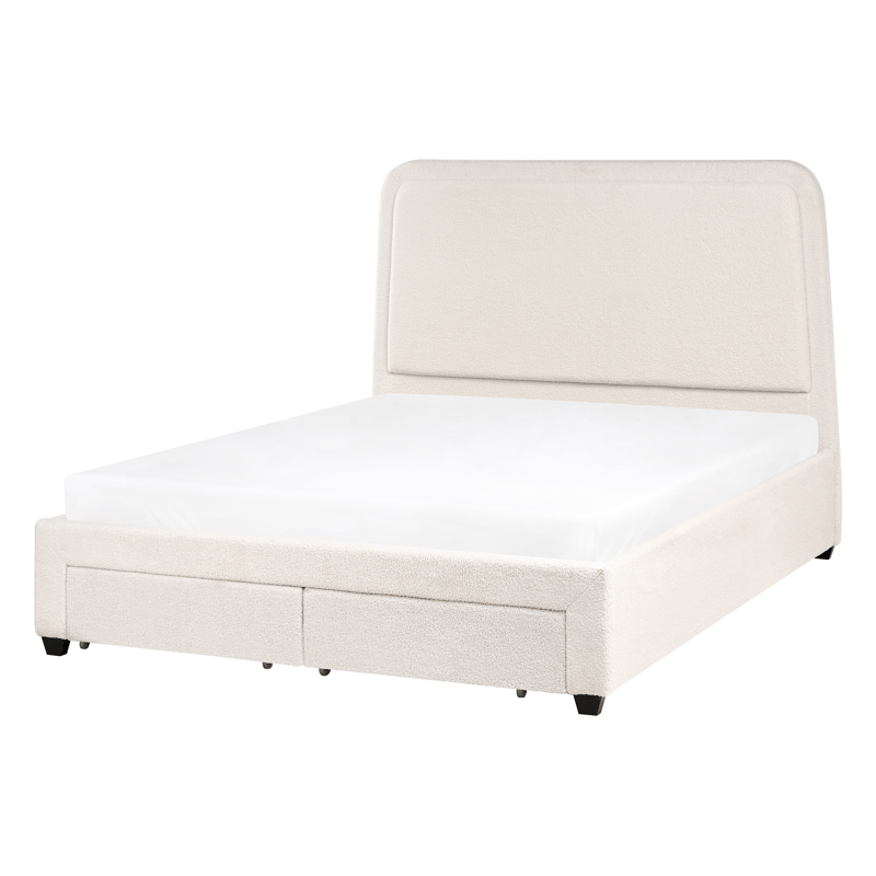 Dubbelsäng Sardent 140x200 - Off-White - Möbler - Säng - Säng med förvaring