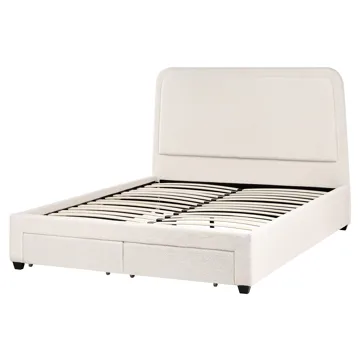 Dubbelsäng Sardent 160x200 - Off-white - Möbler - Säng - Säng med förvaring