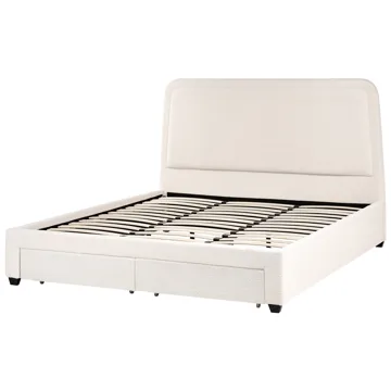 Dubbelsäng Sardent 180x200 - Off-White - Möbler - Säng - Säng med förvaring