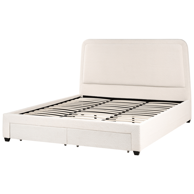 Dubbelsäng Sardent 180x200 - Off-White - Möbler - Säng - Säng med förvaring