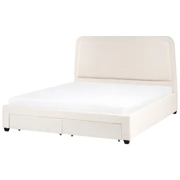 Dubbelsäng Sardent 180x200 - Off-White - Möbler - Säng - Säng med förvaring