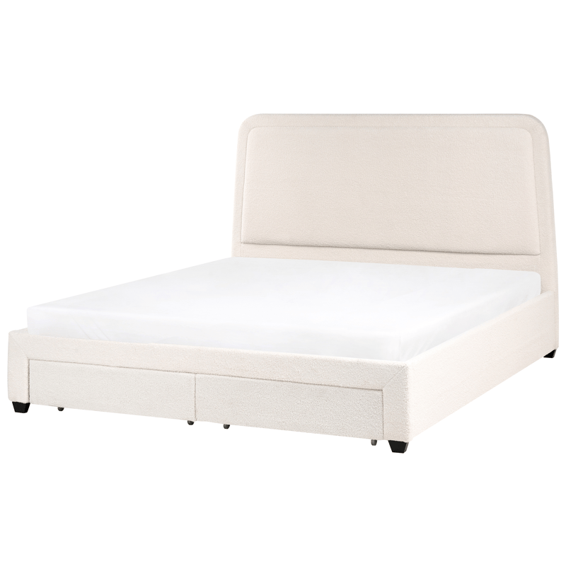 Dubbelsäng Sardent 180x200 - Off-White - Möbler - Säng - Säng med förvaring