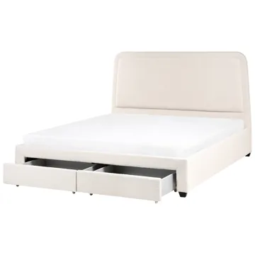 Dubbelsäng Sardent 180x200 - Off-White - Möbler - Säng - Säng med förvaring