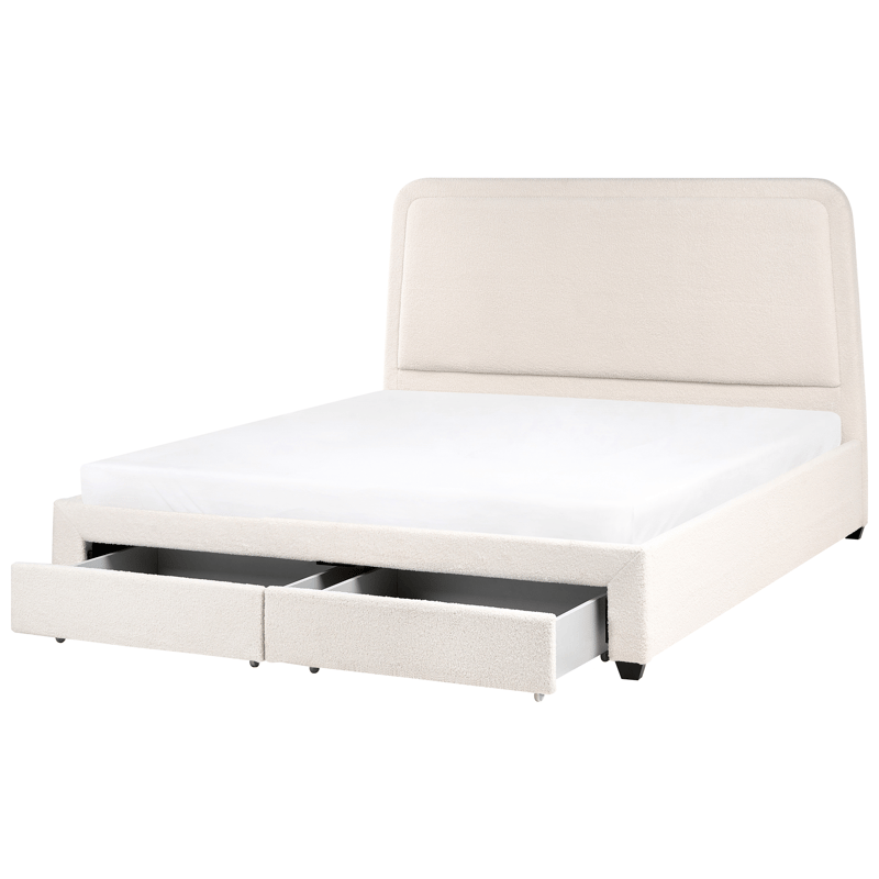 Dubbelsäng Sardent 180x200 - Off-White - Möbler - Säng - Säng med förvaring