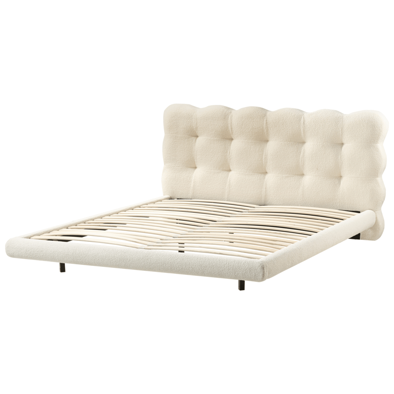 Dubbelsäng Soulisse 160x200 cm - Off-White - Möbler - Säng - Sängram & sängstomme