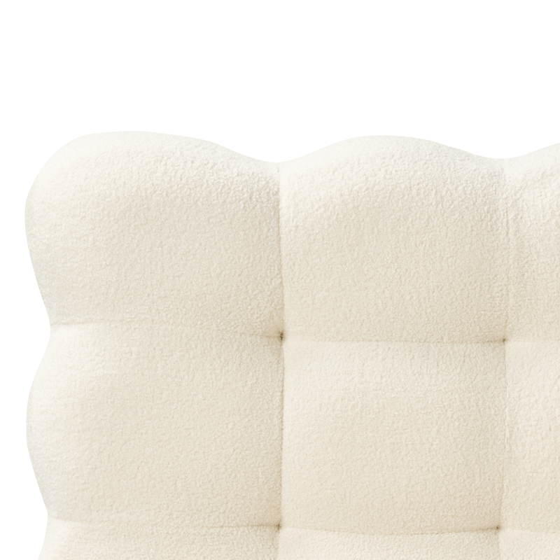 Dubbelsäng Soulisse 180x200 cm - Off-White - Möbler - Säng - Sängram & sängstomme