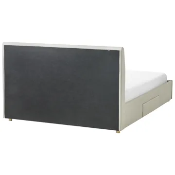 Dubbelsäng Soutrin 160x200 cm - Beige - Möbler - Säng - Säng med förvaring