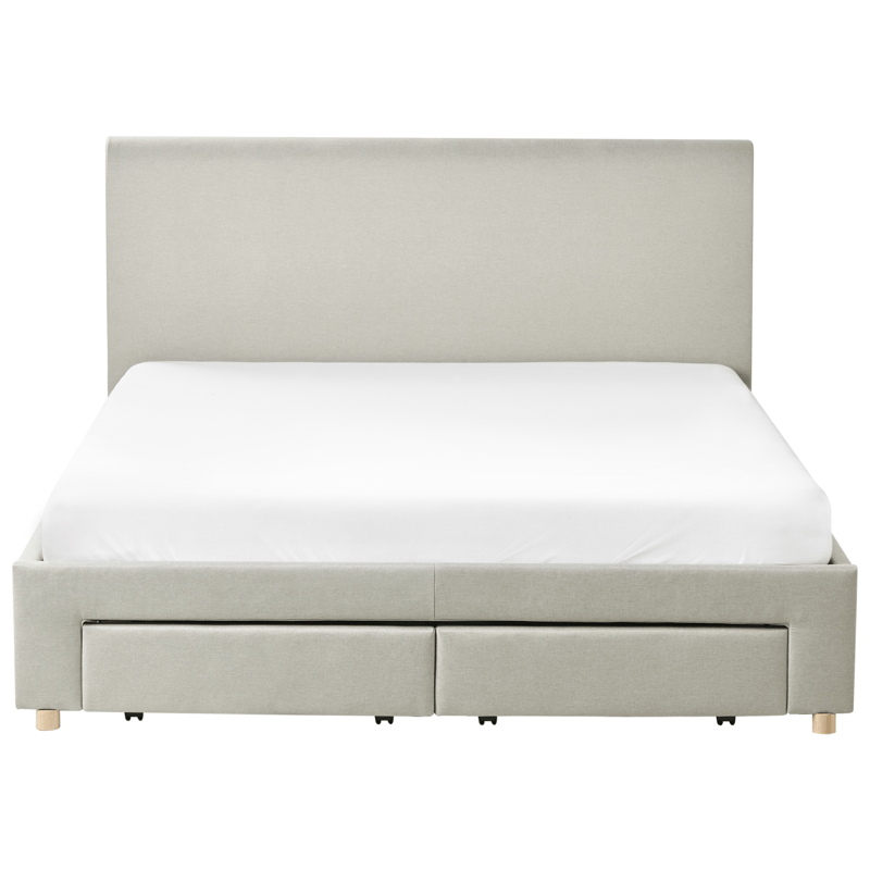 Dubbelsäng Soutrin 160x200 cm - Beige - Möbler - Säng - Säng med förvaring