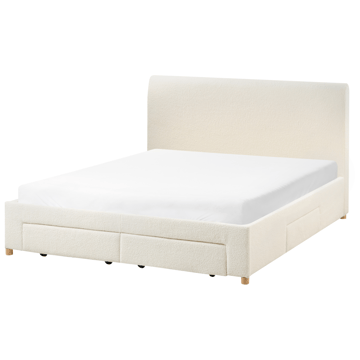 Dubbelsäng Soutrin 160x200 cm - Off-White - Möbler - Säng - Säng med förvaring