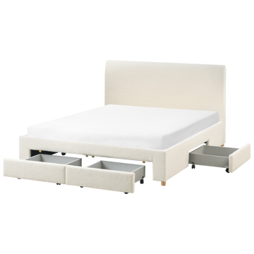 Dubbelsäng Soutrin 160x200 cm - Off-White - Möbler - Säng - Säng med förvaring