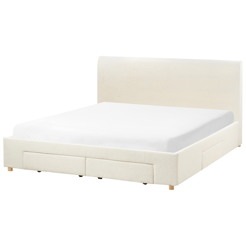 Dubbelsäng Soutrin 180x200 cm - Off-white - Möbler - Säng - Säng med förvaring