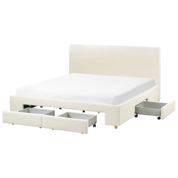 Dubbelsäng Soutrin 180x200 cm - Off-white - Möbler - Säng - Säng med förvaring