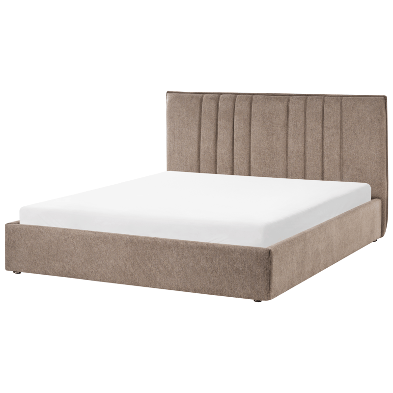Dubbelsäng Tarascon 160x200 cm - Taupe - Möbler - Säng - Säng med förvaring