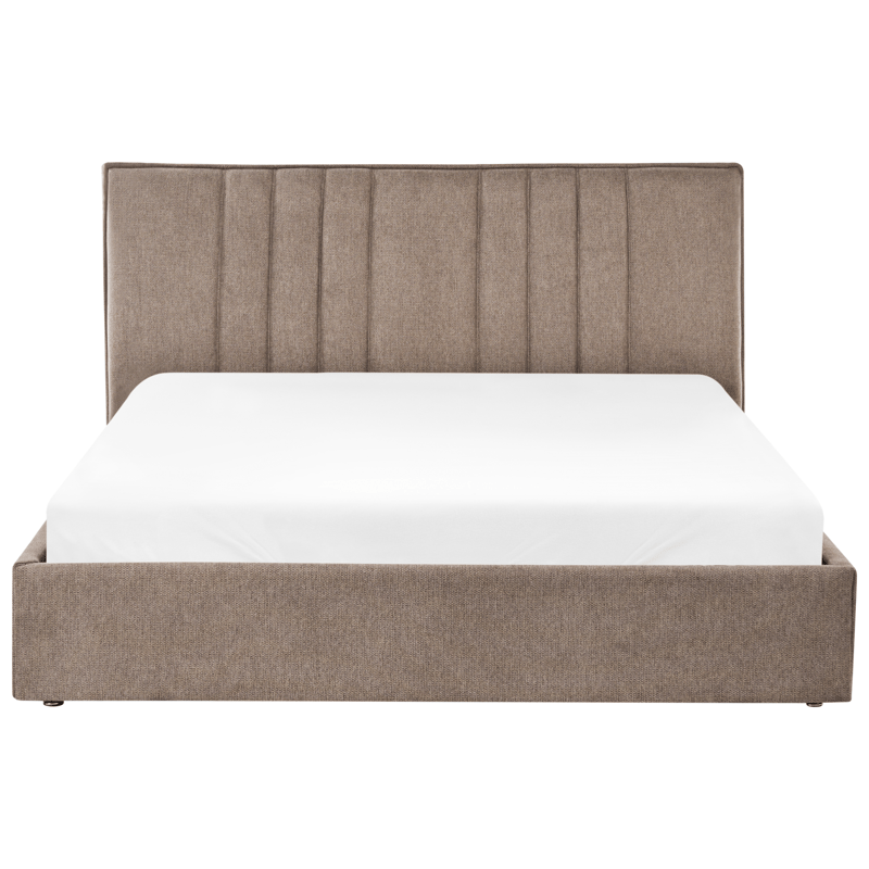 Dubbelsäng Tarascon 160x200 cm - Taupe - Möbler - Säng - Säng med förvaring