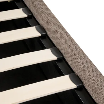 Dubbelsäng Tarascon 160x200 cm - Taupe - Möbler - Säng - Säng med förvaring
