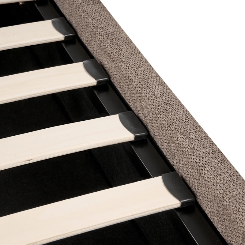 Dubbelsäng Tarascon 160x200 cm - Taupe - Möbler - Säng - Säng med förvaring