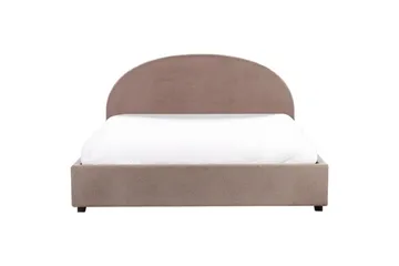 Dubbelsäng Vaucluse med förvaring Taupe, 180x200 cm, Bouclé - Taupe, 180x200 cm, Bouclé - Möbler - Säng - Säng med förvaring