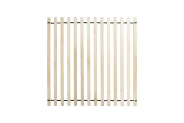 Dubbelsäng Vinay med lamellram Beige, 180x200 cm - Beige, 180x200 cm - Möbler - Säng - Sängram & sängstomme