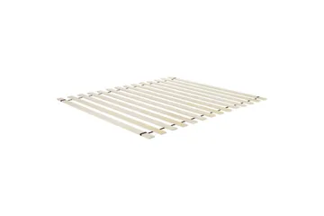 Dubbelsäng Vinay med lamellram Taupe, 160x200 cm - Taupe, 160x200 cm - Möbler - Säng - Ramsäng