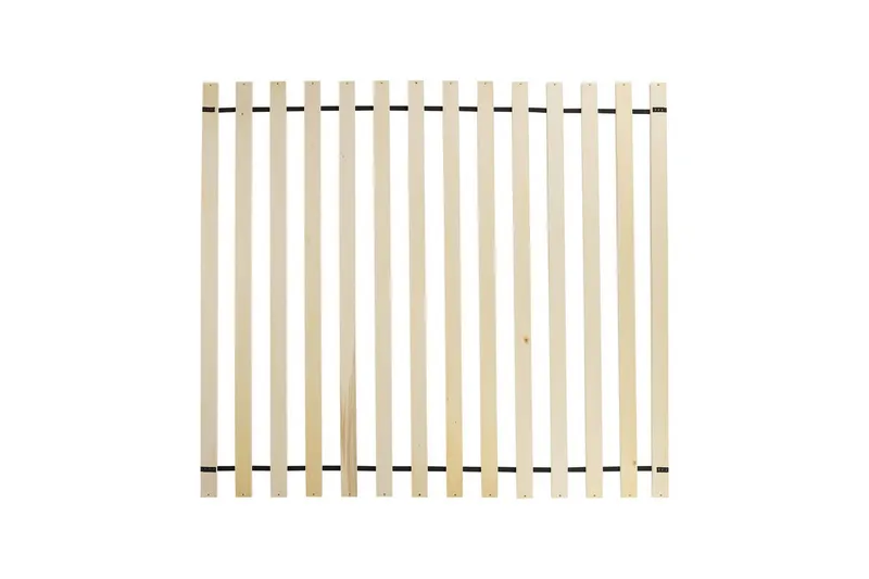 Dubbelsäng Vinay med lamellram Taupe, 160x200 cm - Taupe, 160x200 cm - Möbler - Säng - Ramsäng