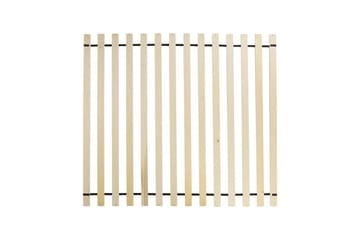 Dubbelsäng Vinay med lamellram Taupe, 160x200 cm - Taupe, 160x200 cm - Möbler - Säng - Dubbelsäng