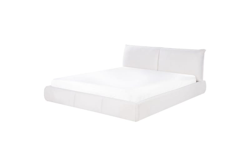 Dubbelsäng Vinay med lamellram Vit, 180x200 cm - Vit, 180x200 cm - Möbler - Säng - Ramsäng