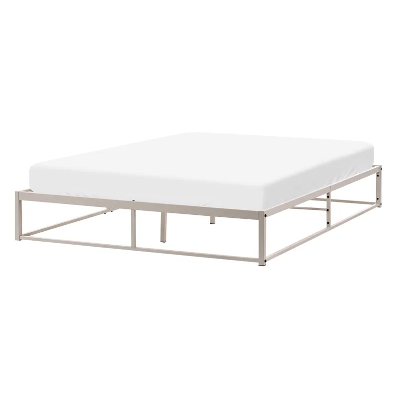 Dubbelsäng Viry 140x200, Ljusbeige