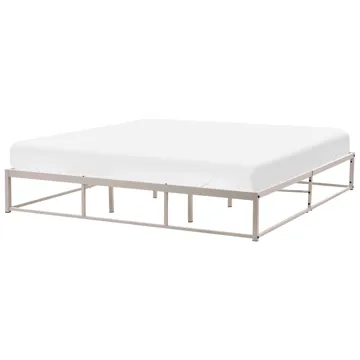 Dubbelsäng Viry 180x200 - Ljusbeige - Möbler - Säng - Sängram & sängstomme