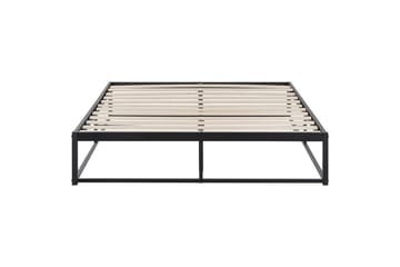 Dubbelsäng Viry med lamellram Svart, 140x200 cm - Svart, 140x200 cm - Möbler - Säng - Ramsäng