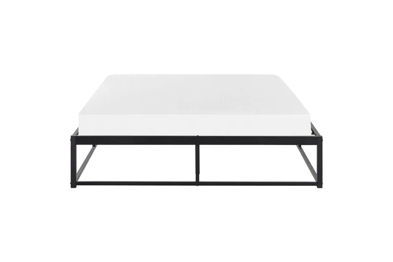 Dubbelsäng Viry med lamellram Svart, 140x200 cm - Svart, 140x200 cm - Möbler - Säng - Ramsäng