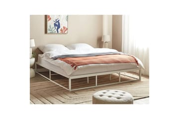 Dubbelsäng Viry med lamellram Vit, 180x200 cm - Vit, 180x200 cm - Möbler - Säng - Ramsäng