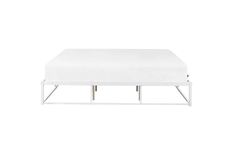 Dubbelsäng Viry med lamellram Vit, 180x200 cm - Vit, 180x200 cm - Möbler - Säng - Ramsäng