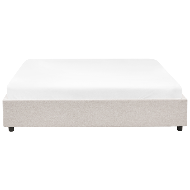 Dubbelsäng Prades 180x200 cm - Ljusbeige - Möbler - Säng - Säng med förvaring