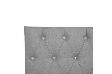 Dulcina Sängram 160x200 cm - Grå - Möbler - Säng - Kontinentalsäng