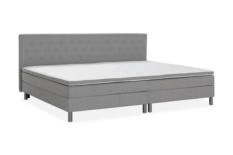 Ella Familjesäng 280x200  cm - (+Fler val) Ljusgrå - Möbler - Säng - Kontinentalsäng