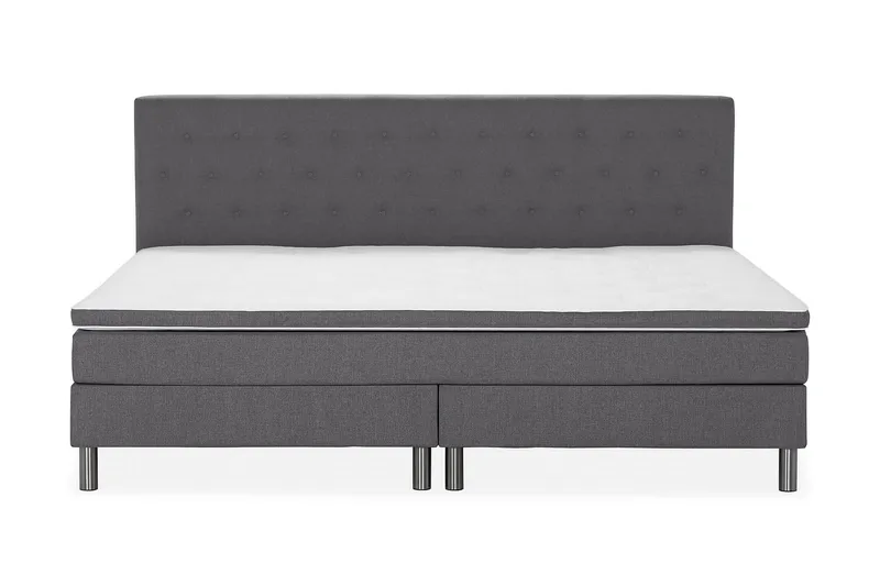 Ella Familjesäng Sängpaket 240x210  cm, (+Fler val) Mörkgrå