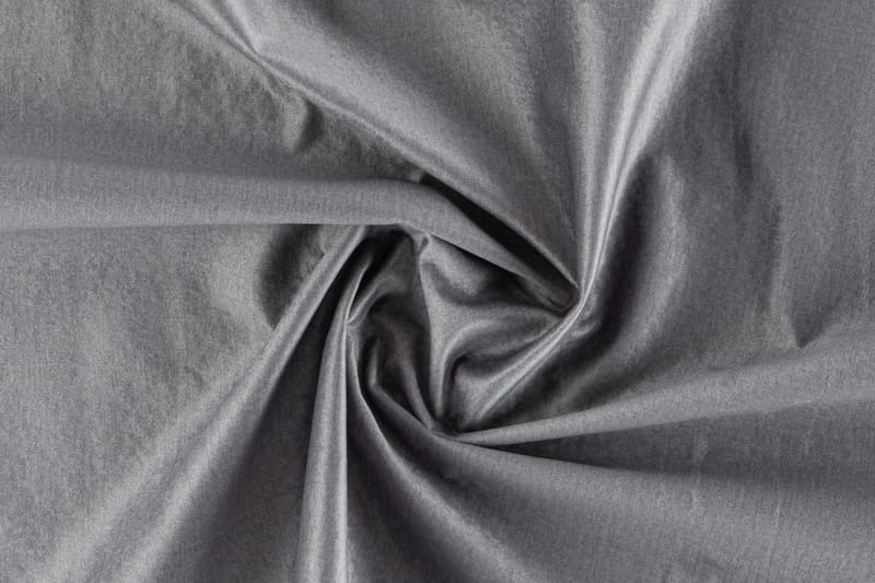 Ella Sängpaket 140x200 cm Djuphäftad Gavel - Ljusgrå/Sammet - Möbler - Säng - Kontinentalsäng