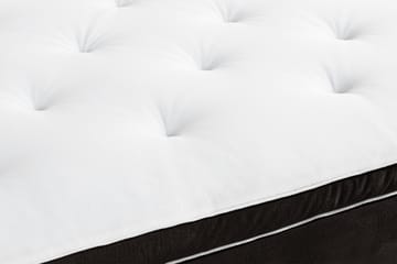 Ella Sängpaket 180x200 cm Djuphäftad Gavel - Mörkgrå/Sammet - Möbler - Säng - Kontinentalsäng