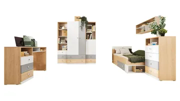 Elvaren Möbelset för Sovrum - Möbler - Säng - Möbelset för sovrum