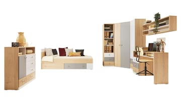 Elvaren Möbelset för Sovrum - Möbler - Säng - Möbelset för sovrum