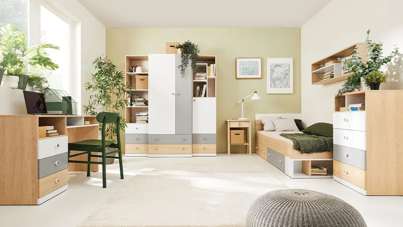 Elvaren Möbelset för Sovrum - Möbler - Säng - Möbelset för sovrum