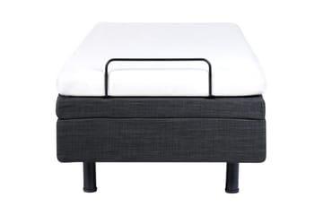 Enkelsäng Duke Grå-Svart - Grå-Svart - Möbler - Säng - Ställbar säng